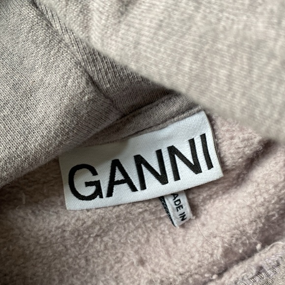 GANNI Smiley Face Logo Hoodie - Picture 9 of 10